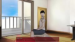 3D animated game with strangeruous orgies and big tits