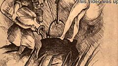 Discover vintage erotic drawings in retro anime style