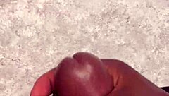 Pornstar Gives Huge Cumshot All Over Bathroom Counter in Close Up POV.