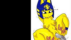 Ankha compilation! Rule 34 scenes explode with intense action!