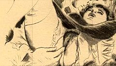 Discover vintage erotic drawings in retro anime style