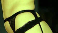 anna sophia berglund teases with curvy milf poses and undressing