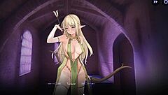 Beautiful anime with big boobs and commented gameplay
