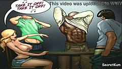 In the poker game season 1, husband catches best friends gangbanging his wife in interracial cheating