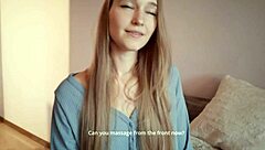 Step-sister gets punished with a big cock after failing an exam