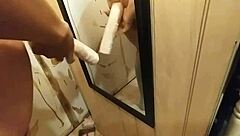 Chastity Toy Gets Rough Anal Play