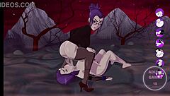 Beautiful shemale Raven has hot solo scene in this hentai video