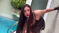 Bia Rockefeller Experiences First Anal With Well-Endowed Gay Partner And Begs For Creampie