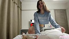 Cutie Stepsister Wont Let Me Watch Tv in Peace Pov