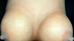 Asian girlfriend gets puffy nipples and wet pussy fucked