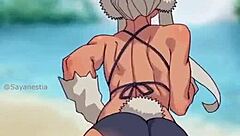 miruko in intriguing animated rule34 compilation