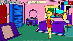 3D animated Lisa Simpson gets naked in Simpsons SimVill 2