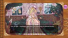 Weird goddess of sex has to save the world in magic dorm 2 psychedelic hentai game episode 1