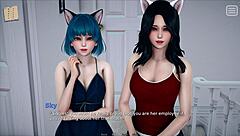 my bully became my lover and we fucked with big tits in hentai