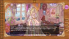 Weird goddess of sex has to save the world in magic dorm 2 psychedelic hentai game episode 1