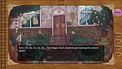 Weird goddess of sex has to save the world in magic dorm 2 psychedelic hentai game episode 1