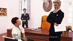 Big ass chick route in being a dik game!