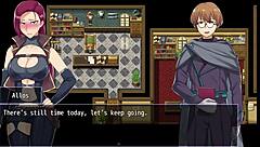 Makina explores the city of ruin in hrpg fallen episode 005