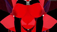 Meru the succubus in a 3D animated hentai with hardcore scenes