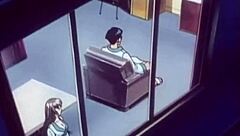 japanese teen 18+ rides hard in kinky bdsm anime