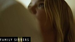 Naughty Kenna James Bent Over For Hardcore Action With Stepdad's Cock.