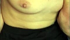 A sexy milf gives in to a neighbor boy in the laundry room