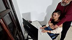 Harassment confronts the new employee on the first day of work.