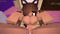 A compilation of Minecraft porn with anime style graphics