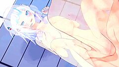 3D animated porn with big boobs and creampie scenes from Gura Gura