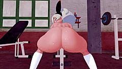 Pokemon Character Twerking Ass Hard In Booty Bounce Scene!