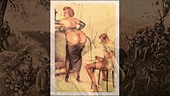 Sensual illustrations from a bygone era
