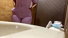 Big ass nurse caught