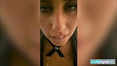 Ladylyne's big black cock and deepthroat experience will make you want more