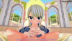 Lucy Heartfilia Sucking Deepthroat in Fairy Tail Full Version on Sheer Fantasyking3