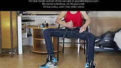 watch this young gay boy jerk his cock in tight jeans fetish