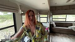 Sneaking around for doggystyle and creampie with step mother in law Jane Cane.