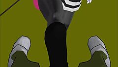 sexyvee and creamy candy share giant cock with pleasure.