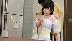 코코로가 잠든 채로 구부려서 격렬 도기와 블로우잡, 3D 헨타이 액션