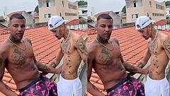 Straight guy fucks unknown favela guy without condom.