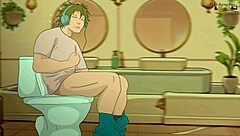 Hentai parody of Family Guy with anal action