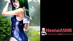 froggy anime girls in bikinis masturbating