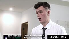 Dee Williams Bent Over Spitroasted by Josh Rivers and Celtic Iron in Reality Scene