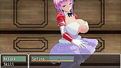 Anime porn gallery with Sefina as the girl b hero in action