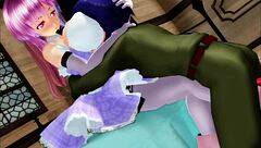 Anime porn gallery with Sefina as the girl b hero in action