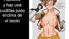 tracer femdom joi commands you now!