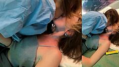 Birthday Surprise: Hot Kisses, Pussy Masturbation, Blowjob, and Internal Cumshot