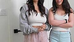 Step Sis And Bff Catch Me Jerking Off And Wanna Film A Video Jane Wilde X Cami X Lev