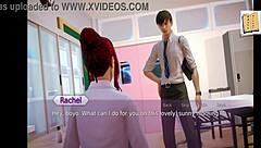 Academy 33 hentai anime game with exciting scenes! 😍