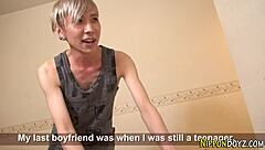 i watch japanese twink jerk his cock