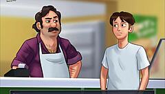 Summertime saga 233 episode with anime style